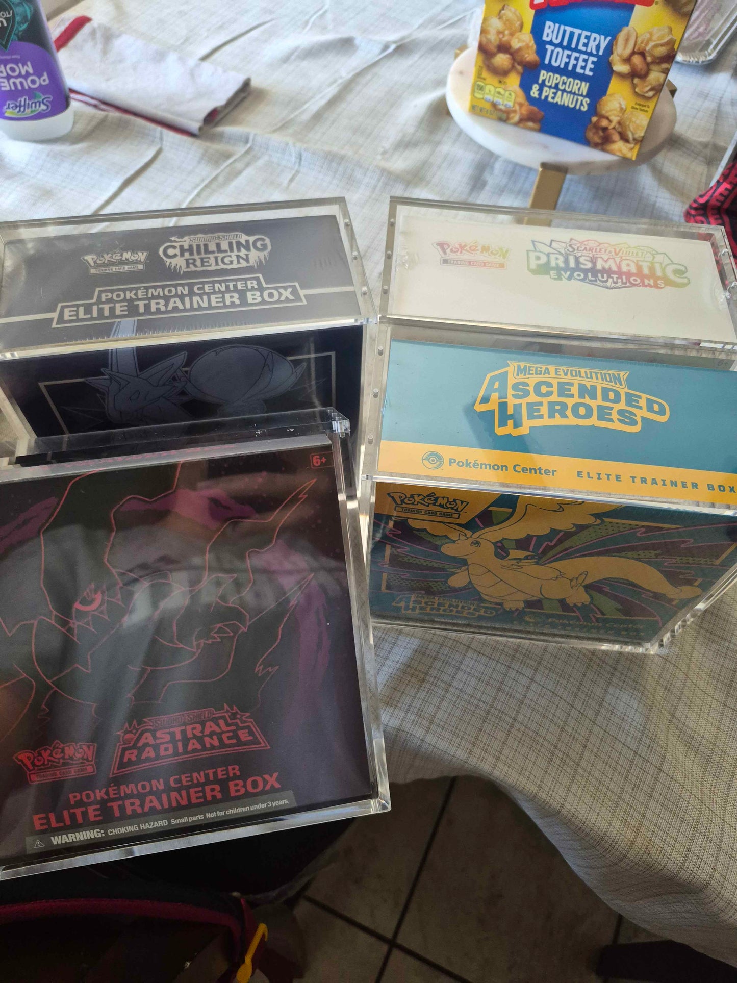 Premium Standard Pokemon ETB Acrylic Case