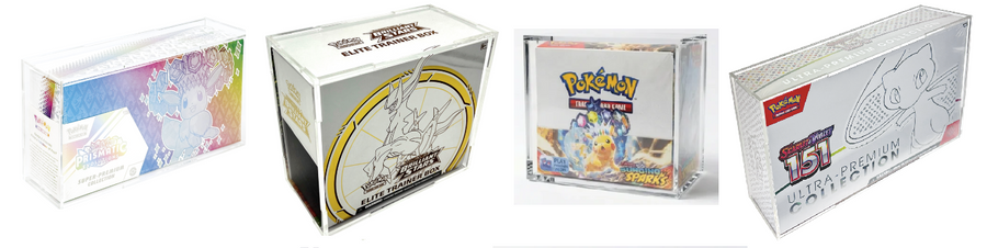 Premium Standard Pokemon Acrylic Cases